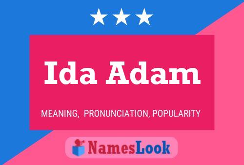 Ida Adam Naam Poster