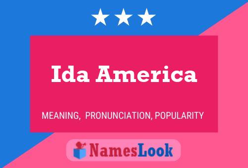 Ida America Naam Poster