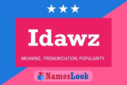 Idawz Naam Poster