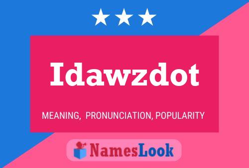 Idawzdot Naam Poster