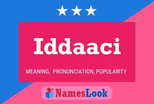 Iddaaci Naam Poster