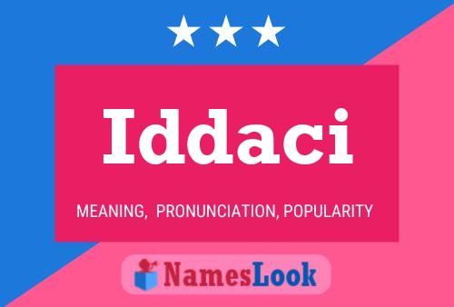 Iddaci Naam Poster