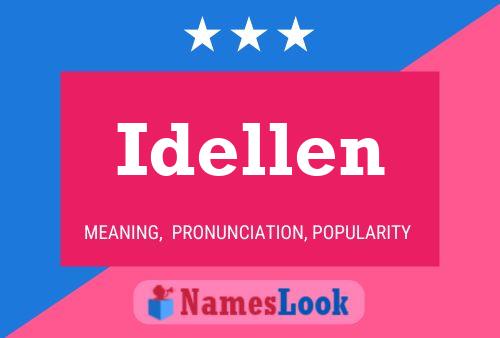 Idellen Naam Poster