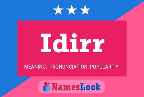 Idirr Naam Poster