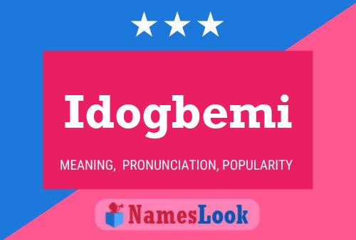 Idogbemi Naam Poster