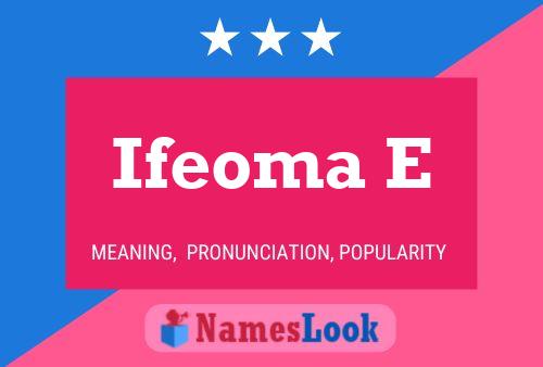 Ifeoma E Naam Poster