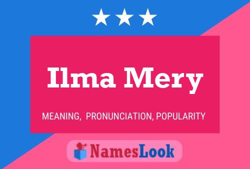 Ilma Mery Naam Poster