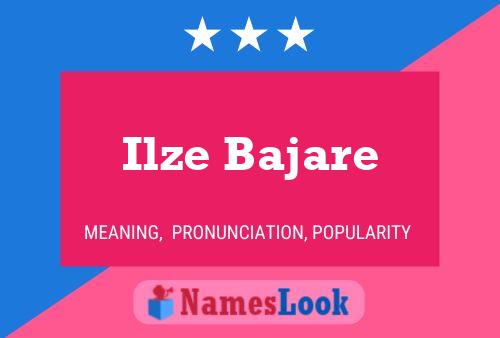 Ilze Bajare Naam Poster