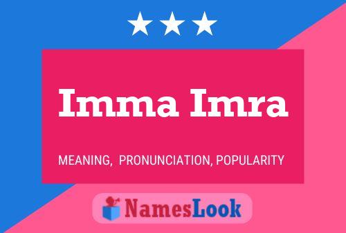 Imma Imra Naam Poster