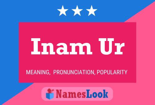 Inam Ur Naam Poster