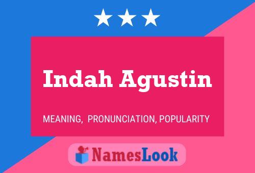 Indah Agustin Naam Poster