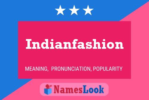 Indianfashion Naam Poster