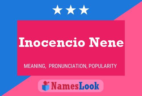 Inocencio Nene Naam Poster