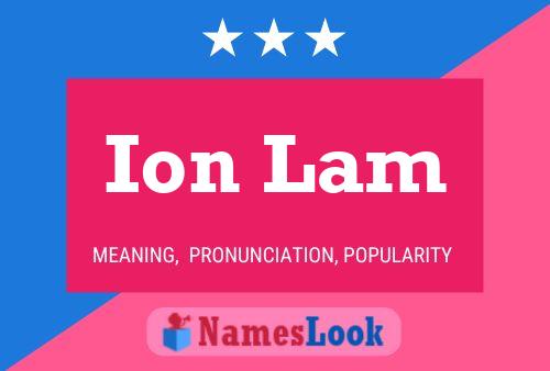 Ion Lam Naam Poster