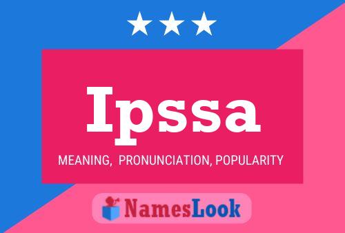 Ipssa Naam Poster