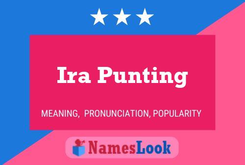 Ira Punting Naam Poster