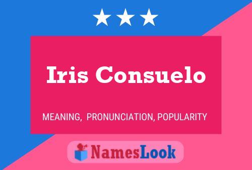 Iris Consuelo Naam Poster