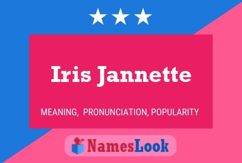 Iris Jannette Naam Poster