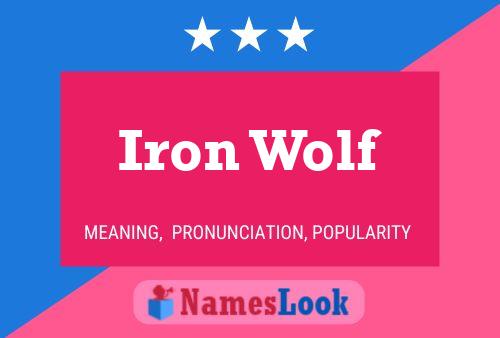 Iron Wolf Naam Poster