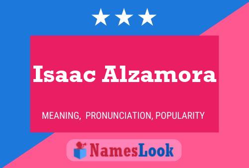 Isaac Alzamora Naam Poster