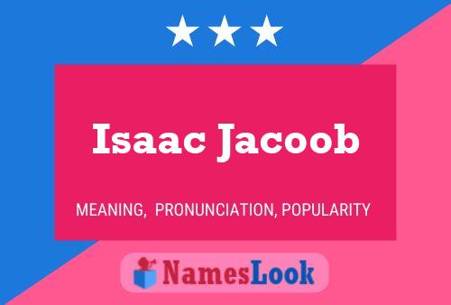 Isaac Jacoob Naam Poster