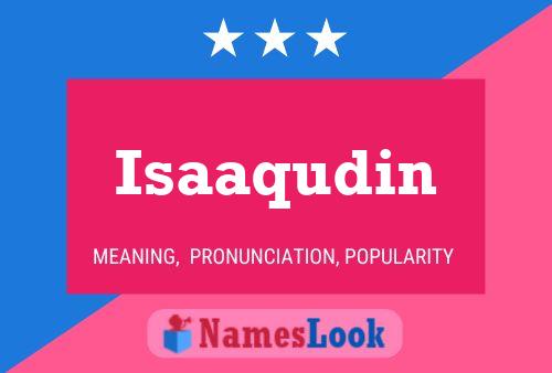 Isaaqudin Naam Poster