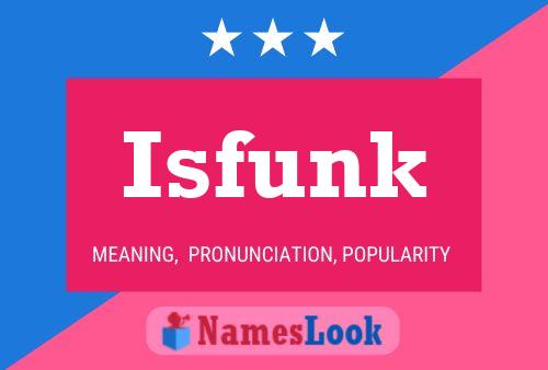 Isfunk Naam Poster