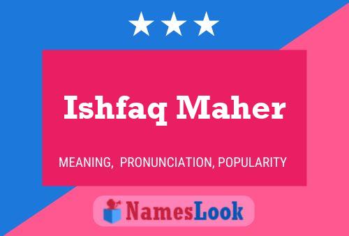 Ishfaq Maher Naam Poster