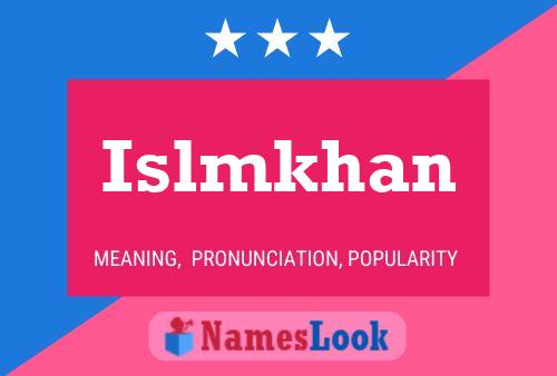 Islmkhan Naam Poster