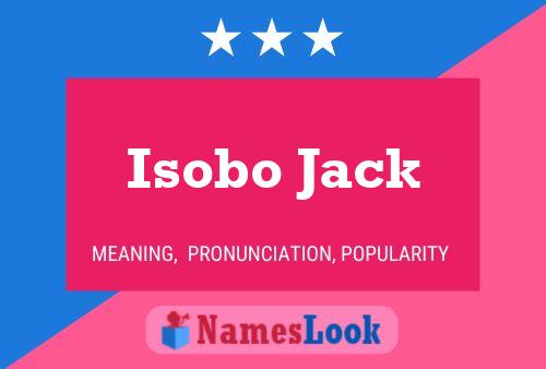 Isobo Jack Naam Poster