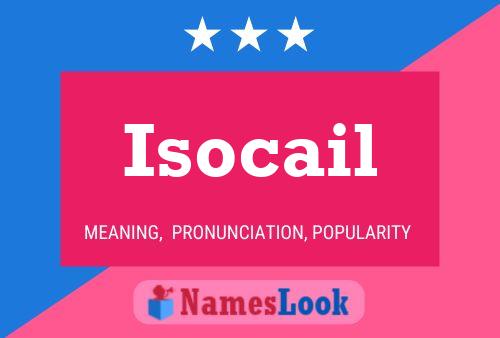 Isocail Naam Poster