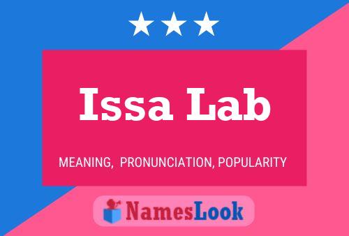 Issa Lab Naam Poster