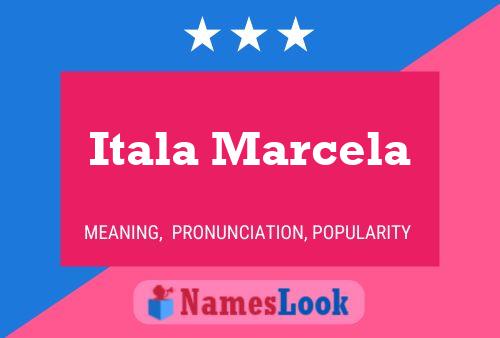 Itala Marcela Naam Poster