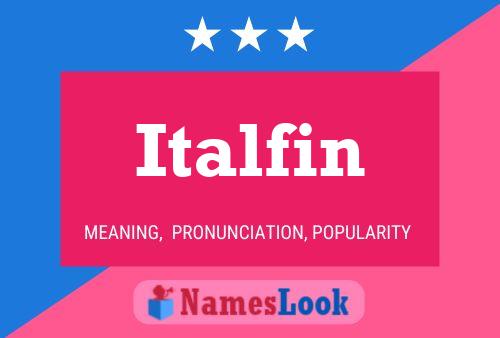 Italfin Naam Poster