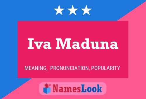 Iva Maduna Naam Poster