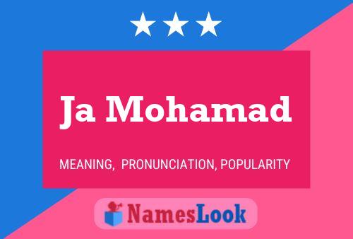 Ja Mohamad Naam Poster