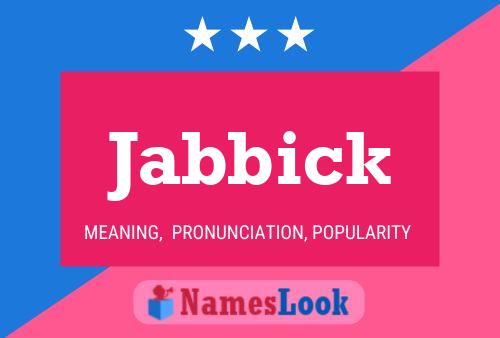 Jabbick Naam Poster