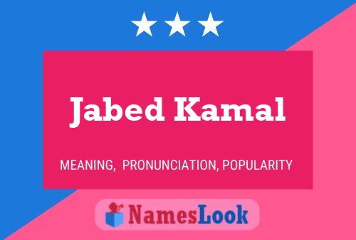 Jabed Kamal Naam Poster