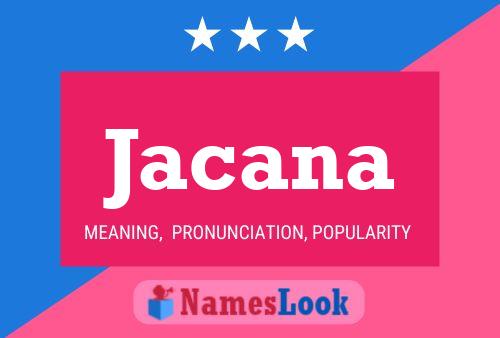 Jacana Naam Poster