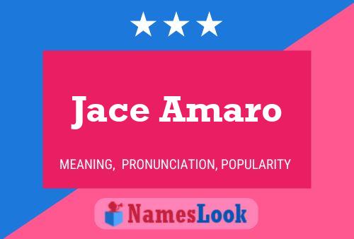 Jace Amaro Naam Poster