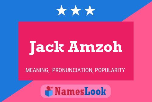 Jack Amzoh Naam Poster