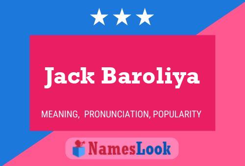 Jack Baroliya Naam Poster