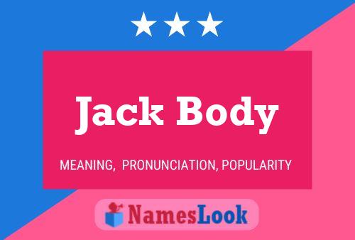 Jack Body Naam Poster