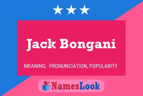 Jack Bongani Naam Poster