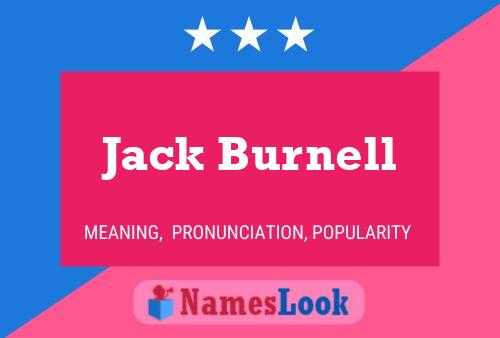 Jack Burnell Naam Poster