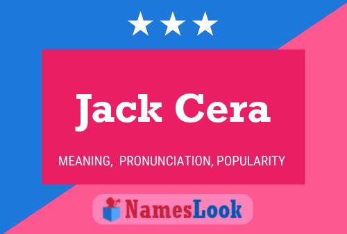 Jack Cera Naam Poster