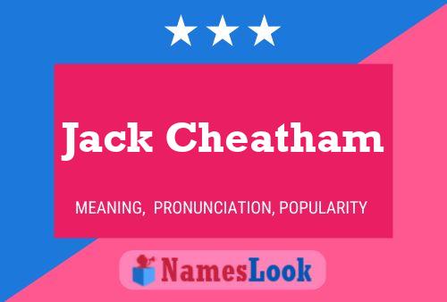 Jack Cheatham Naam Poster