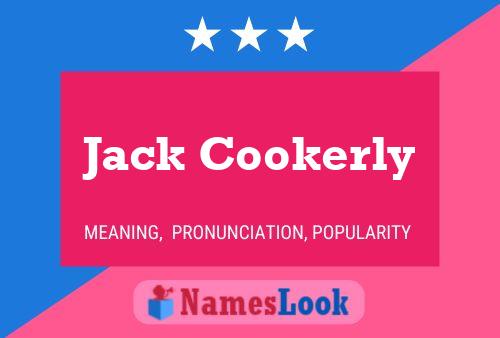 Jack Cookerly Naam Poster