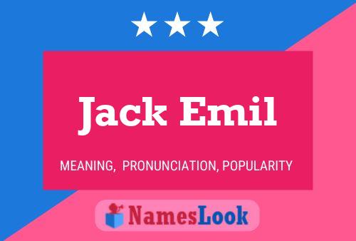 Jack Emil Naam Poster