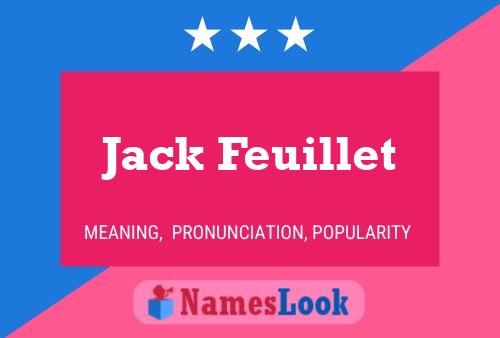 Jack Feuillet Naam Poster